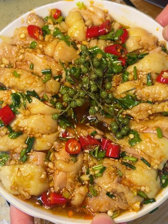 椒麻口水鸡,我要是开店就拿这个做招牌