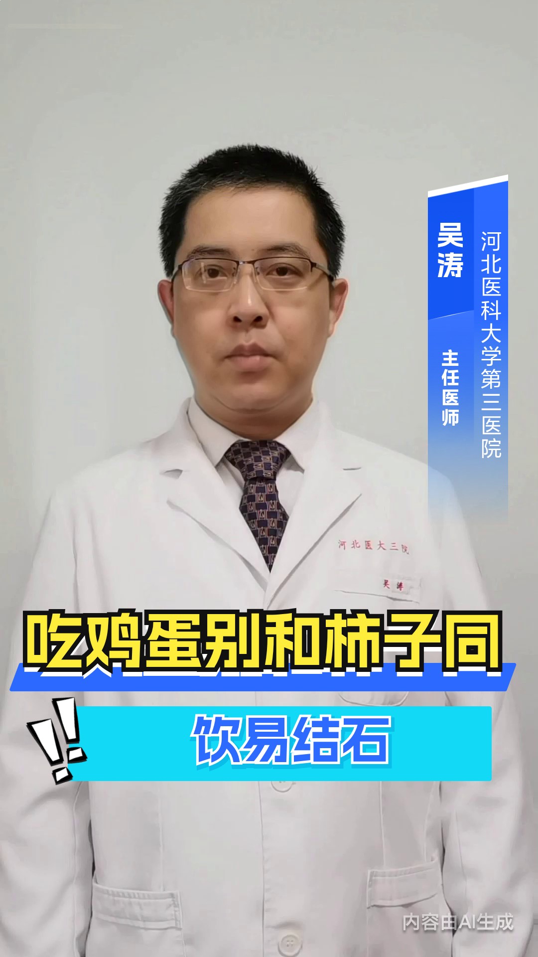 吃鸡蛋别和柿子同饮,易结石