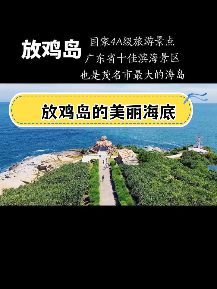 茂名放鸡岛:潜水胜地与海鸟祈福