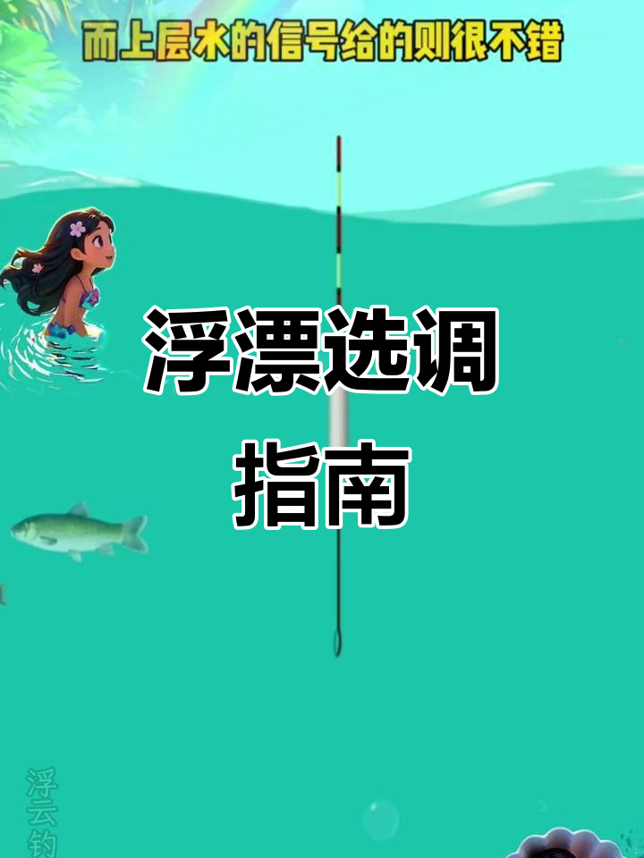 钓鱼新手必学：浮漂选择与调钓技巧
