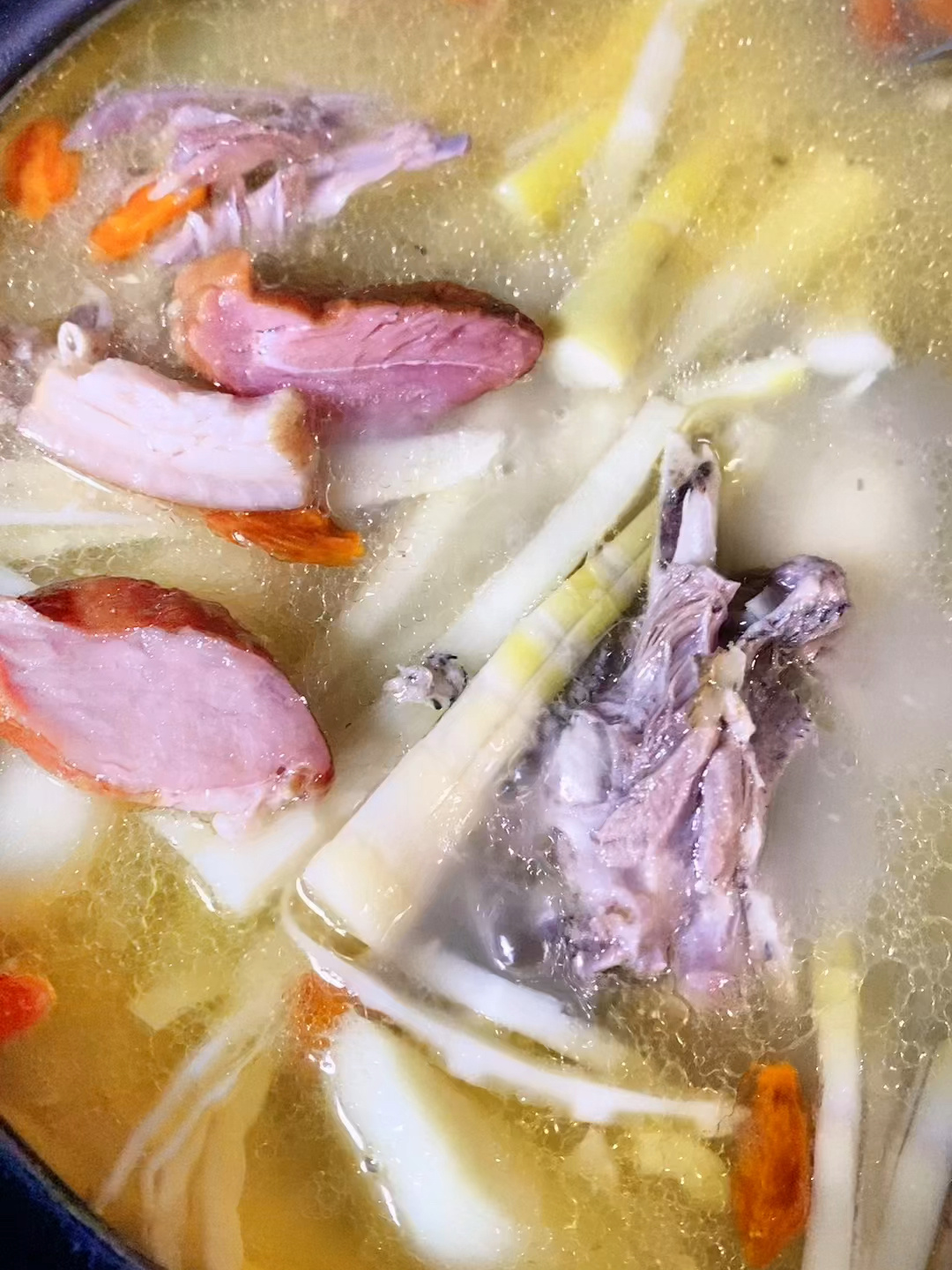 麻鸭汤