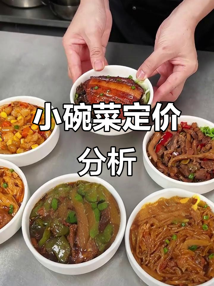 小碗菜成本揭秘:百款成品加热即用,利润如何?