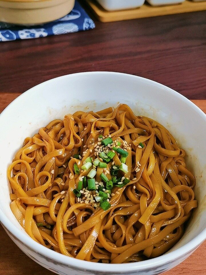 这碗猪油拌面真的太香了