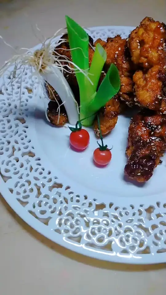 凉拌田七做菜的仪式感