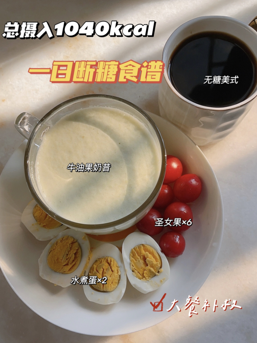 低碳日|大餐补救 一日断糖饮食+训练