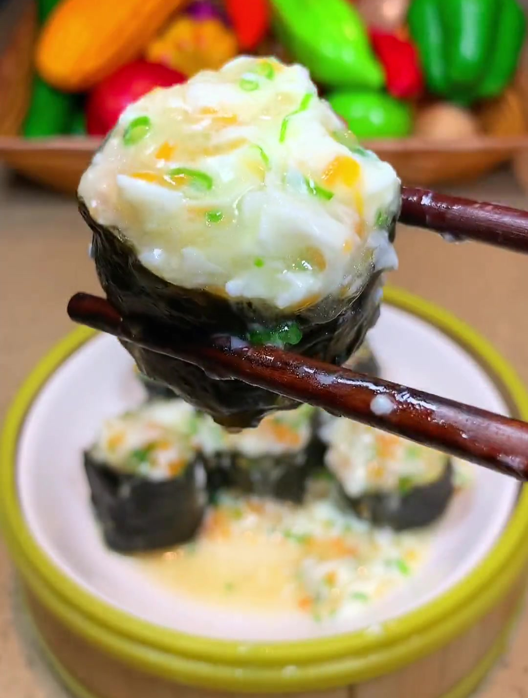 茶楼里的蟹柳紫菜卷到底是怎么做的呢?传承六十年完整教程大公开