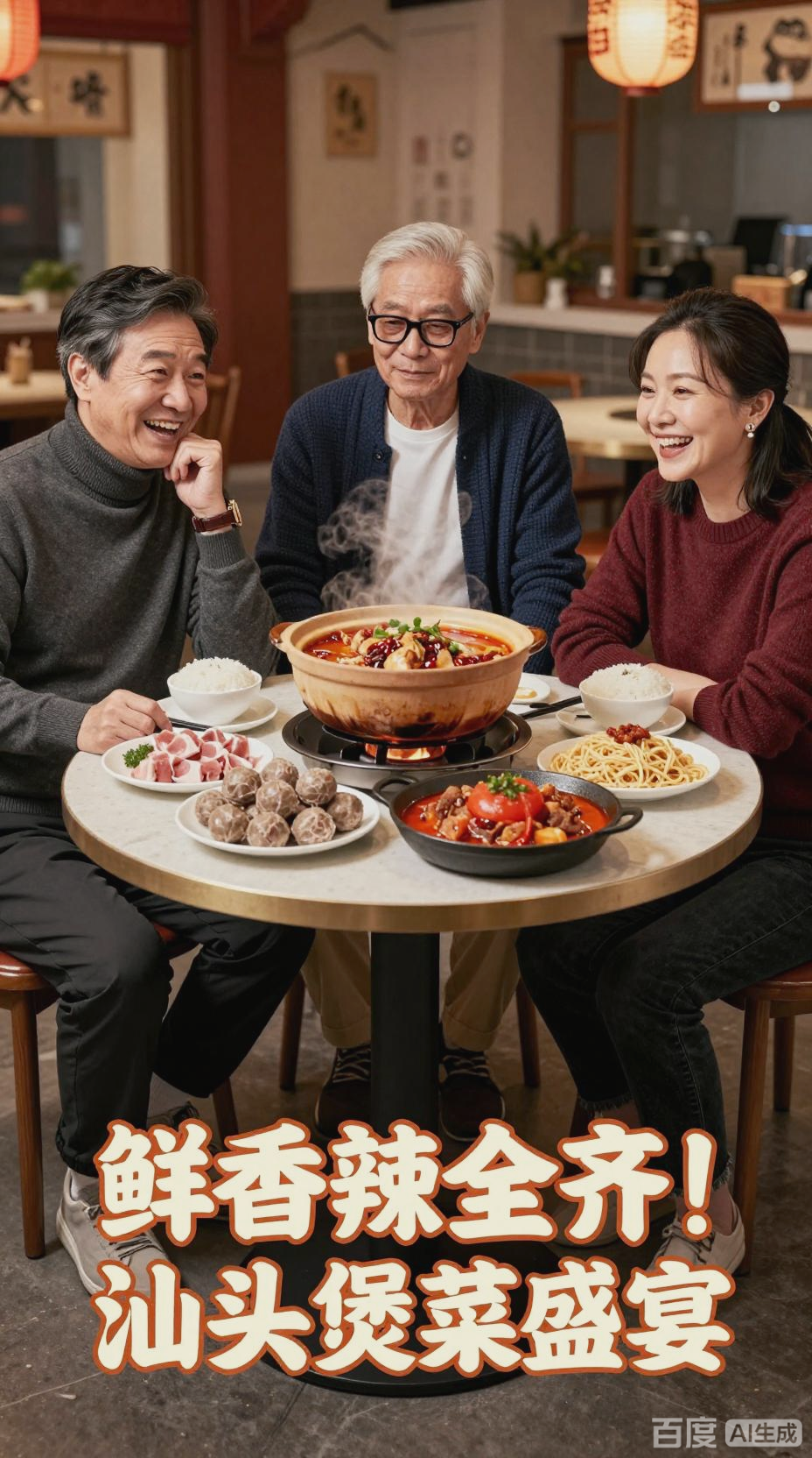 汕头特色煲菜聚餐体验