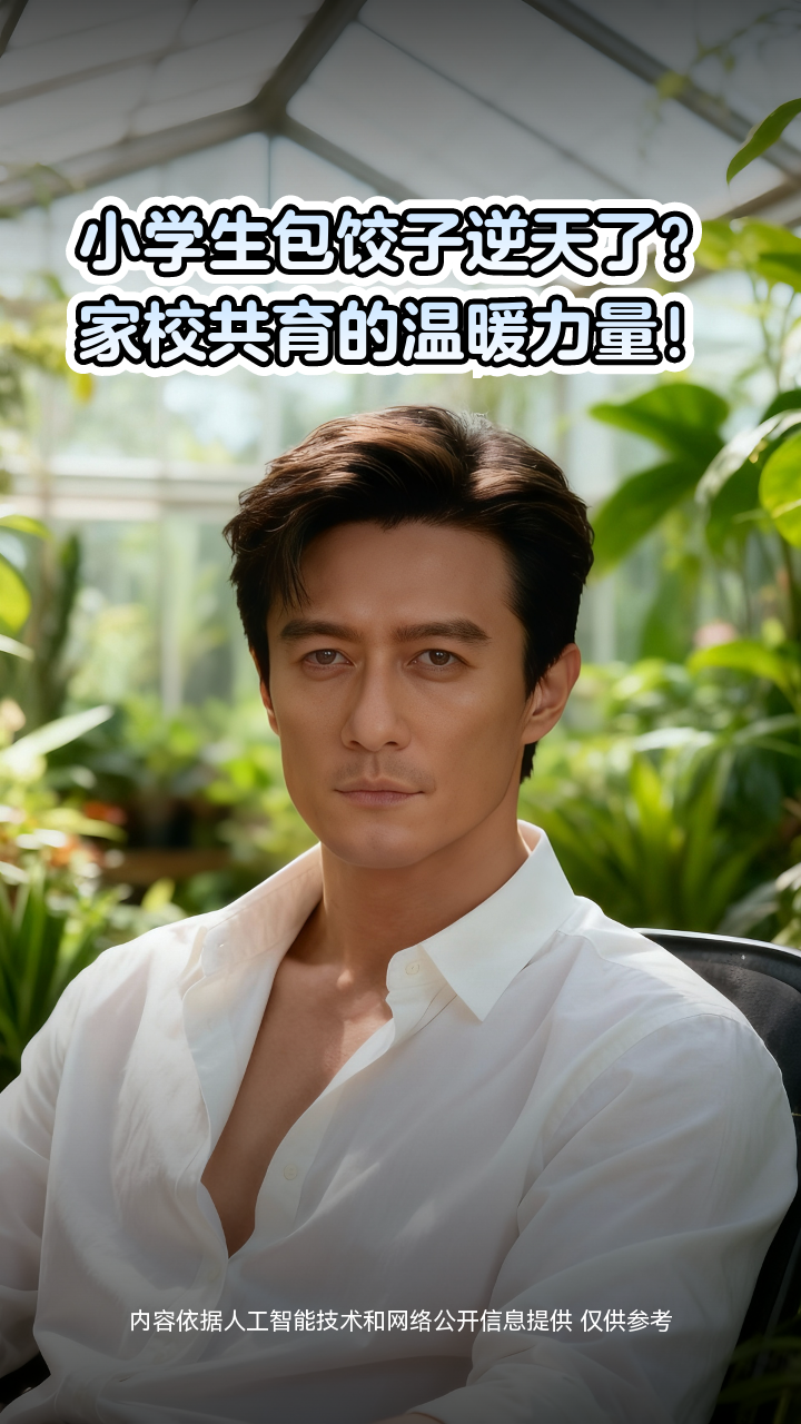 小学生包饺子逆天了？家校共育的温暖力量！