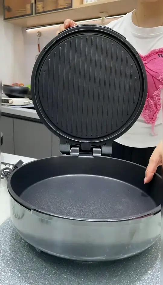 扬子电饼铛家用双面加热分体式可拆洗加深7CM煎饼锅烙饼锅煎包锅