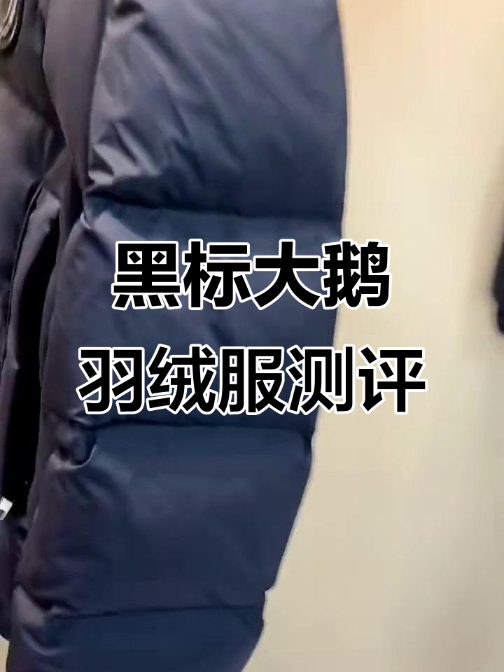 加拿大鹅黑标羽绒服全方位评测,细节满分!