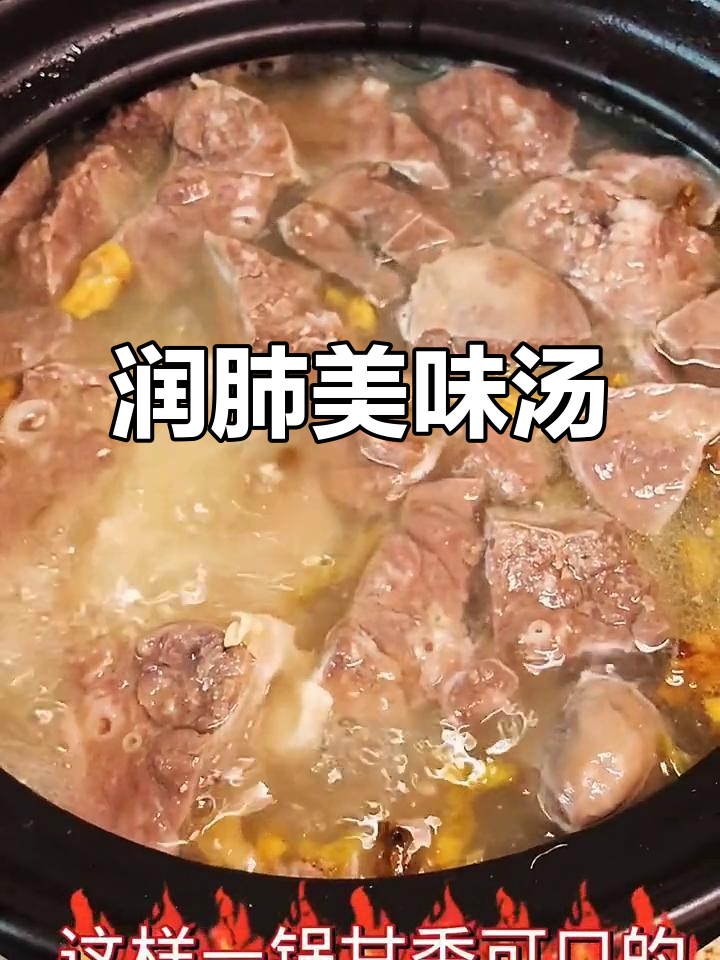 潮汕经典汤品,润肺止咳,香气扑鼻,回味无穷!