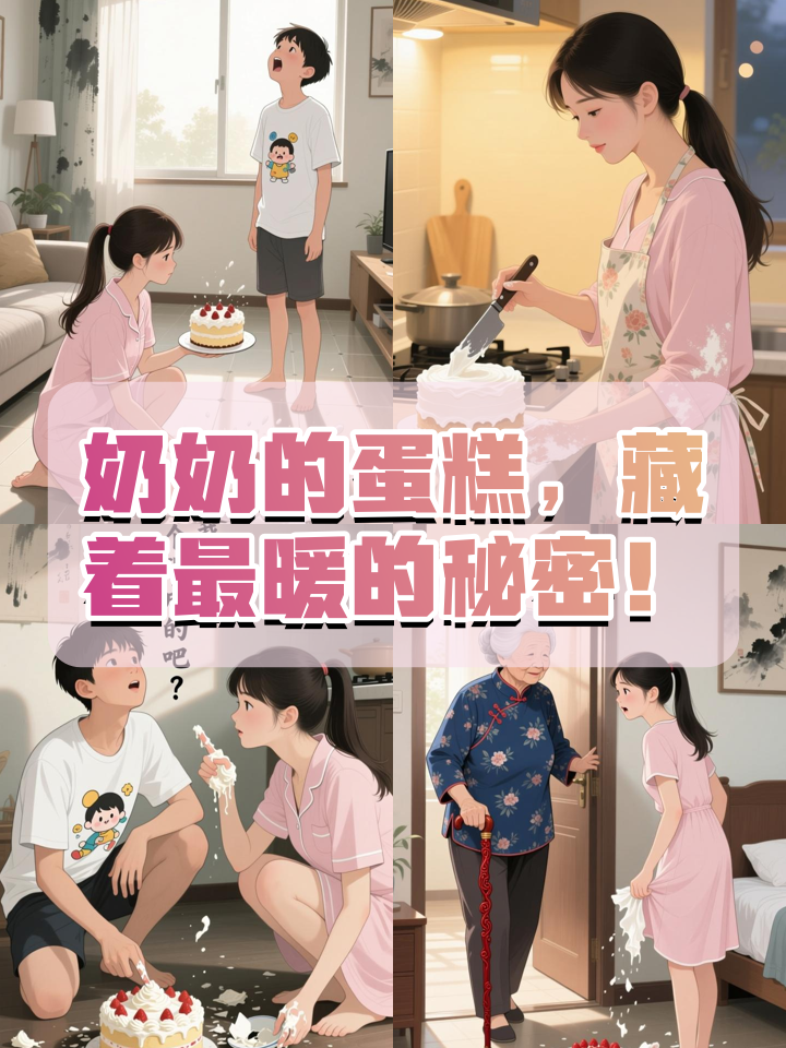 为奶奶准备的生日蛋糕出意外,却揭开最暖真相!