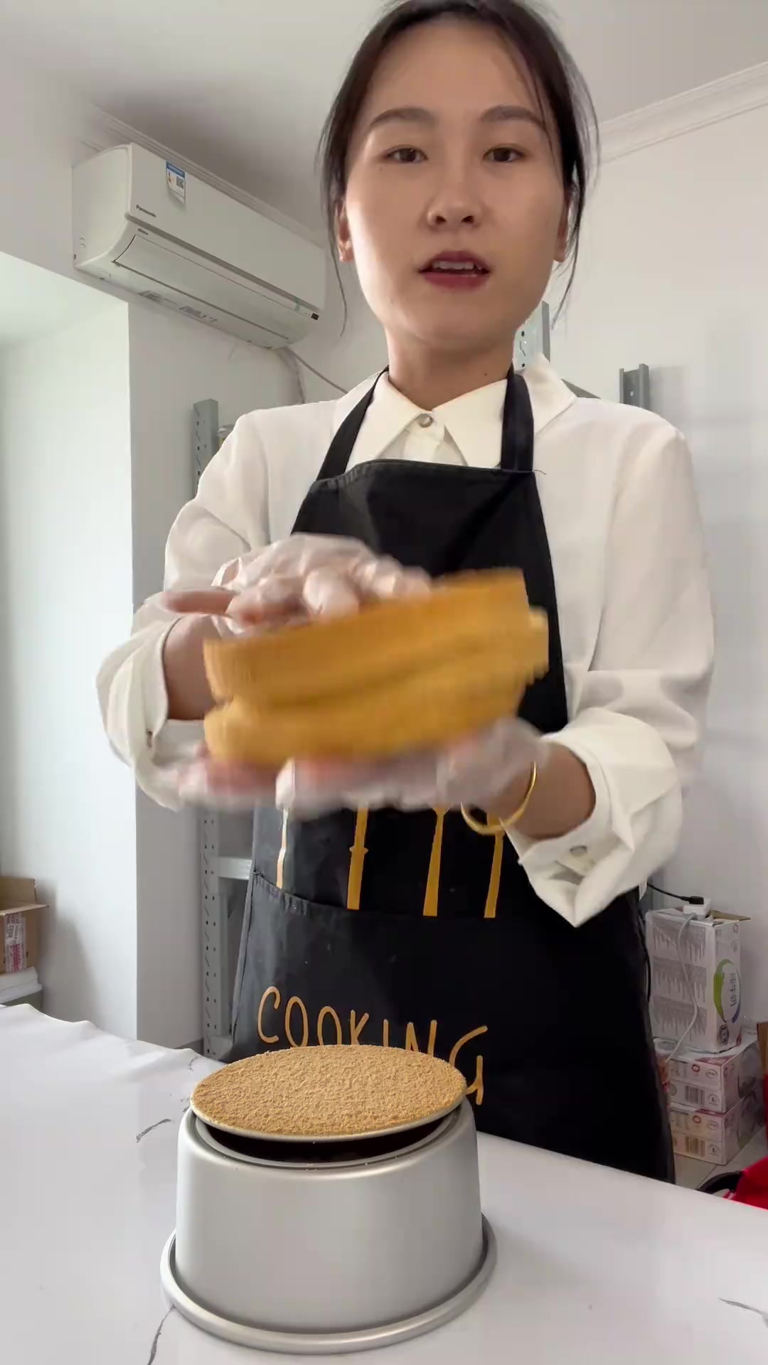 这个6寸戚风配方是我一直在用的