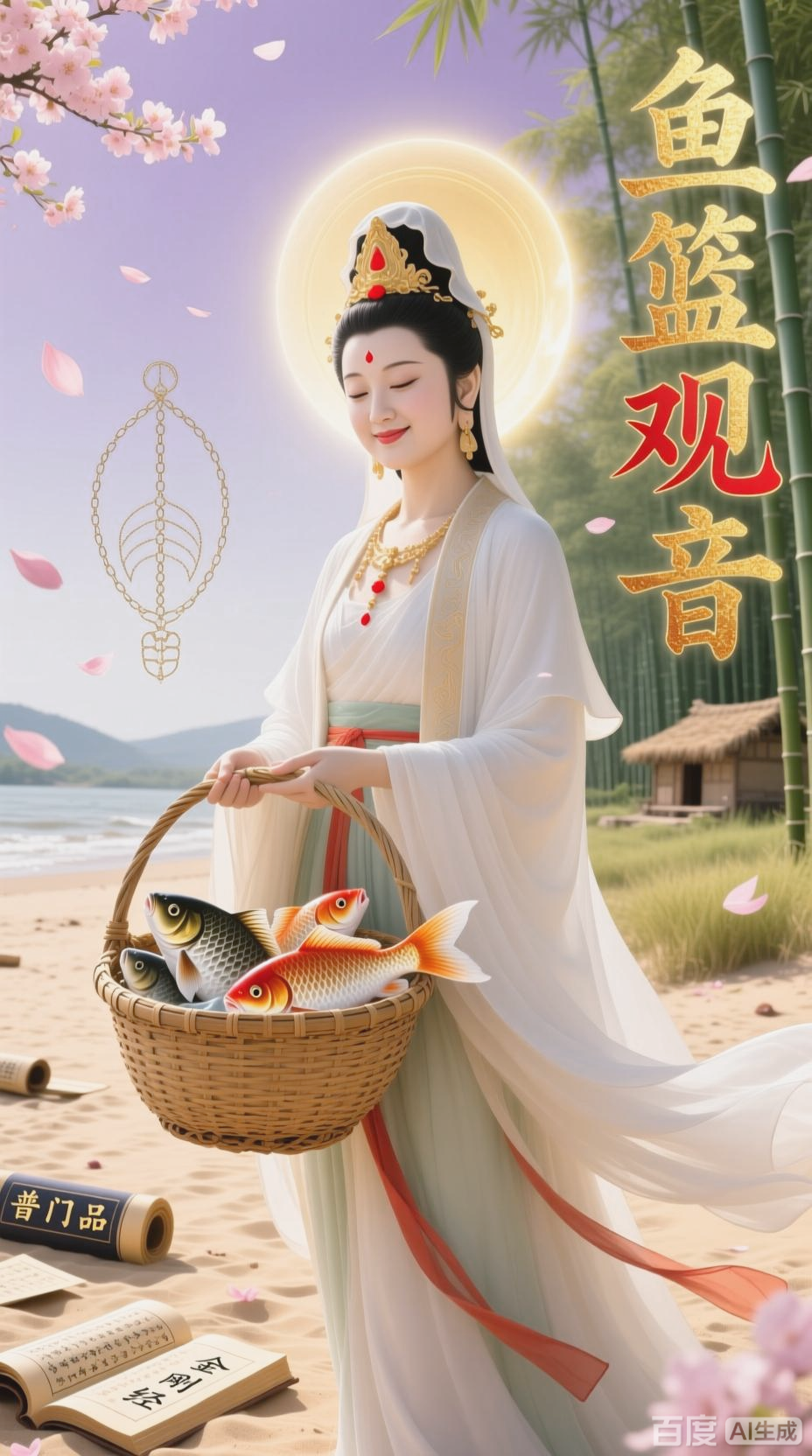 鱼篮观音的慈悲与智慧