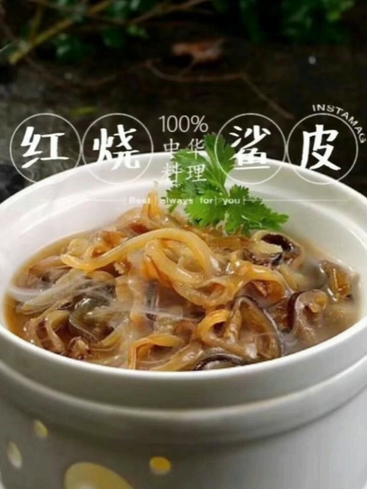 教你用30秒学会鲨鱼皮汤,快煮给家人喝哦