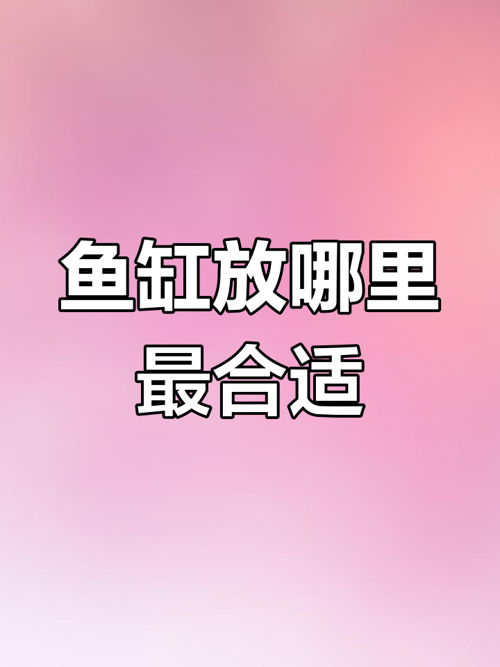 办公室和客厅鱼缸放置的最佳位置,财运滚滚来