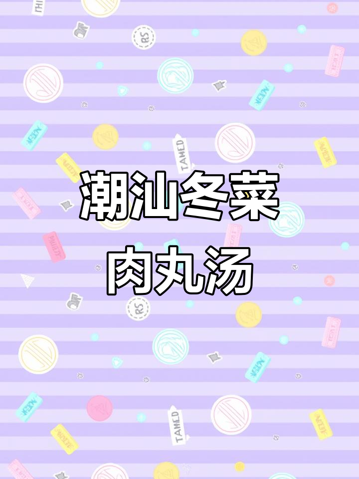 潮汕冬菜肉丸汤,鲜美又开胃,砂锅做法超简单