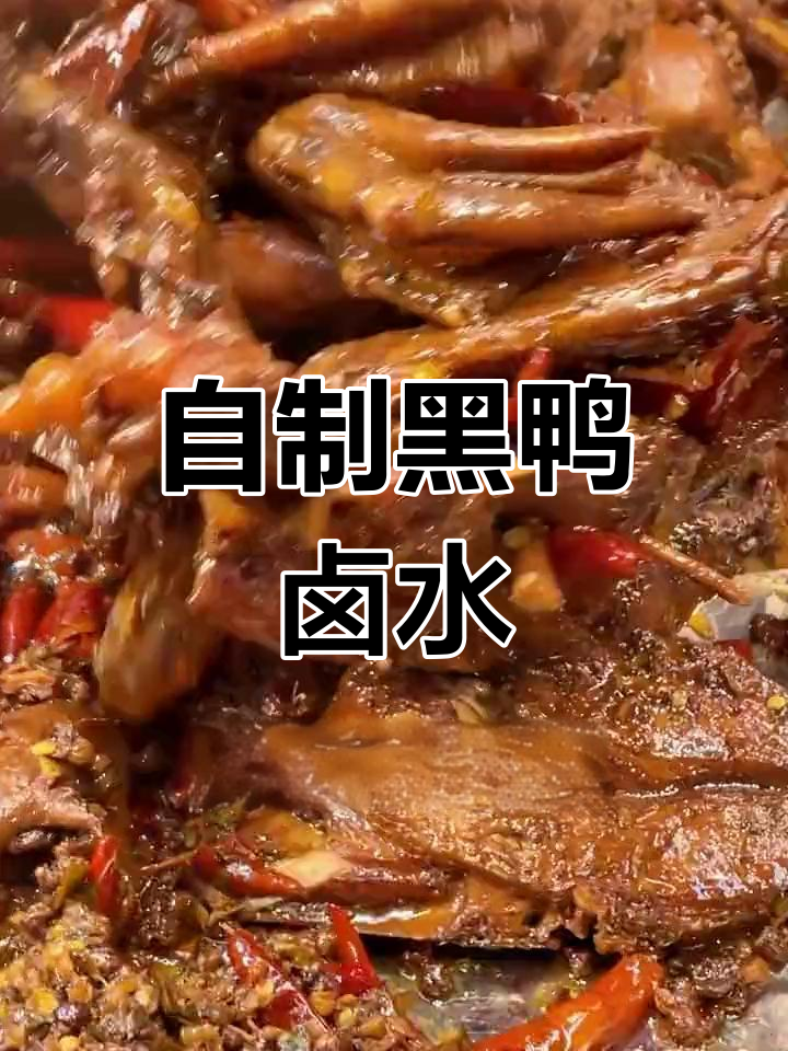 黑鸭卤味制作全攻略,轻松开店