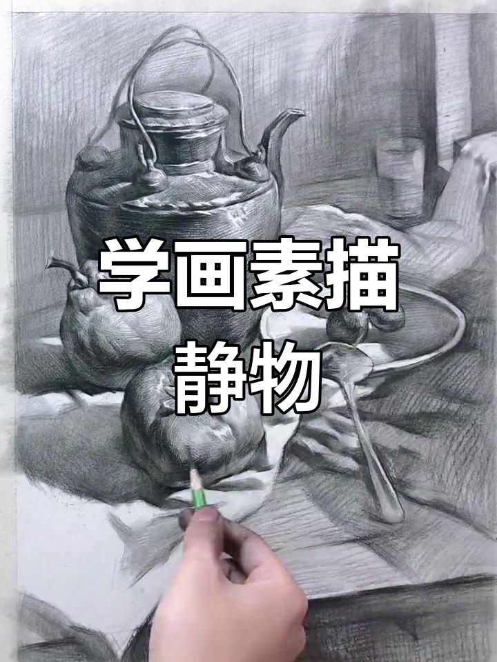 素描静物组合绘制技巧全解析