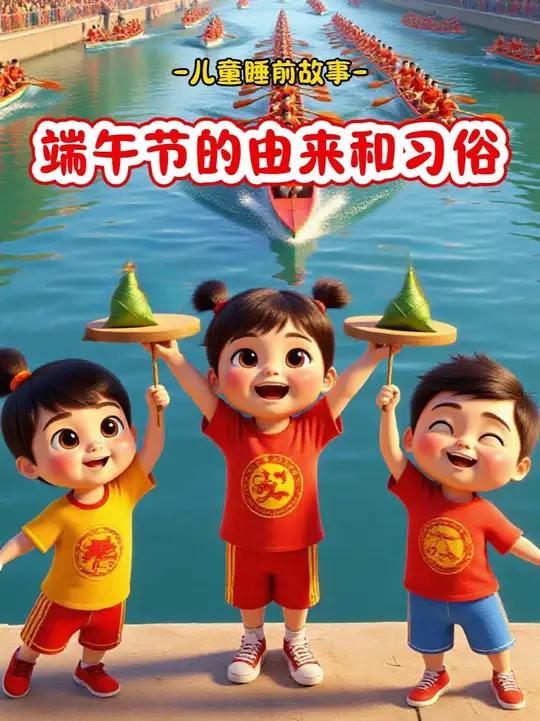 儿童睡前故事《端午节的由来和习俗》