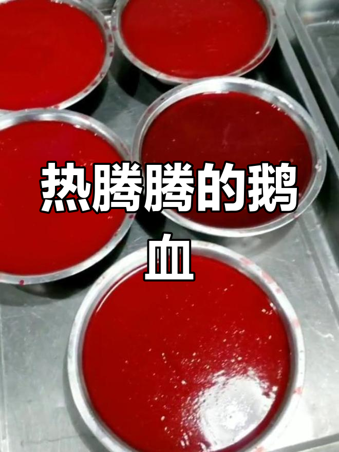 新鲜鹅血下锅,70度焖煮半小时,鲜嫩美味轻松搞定