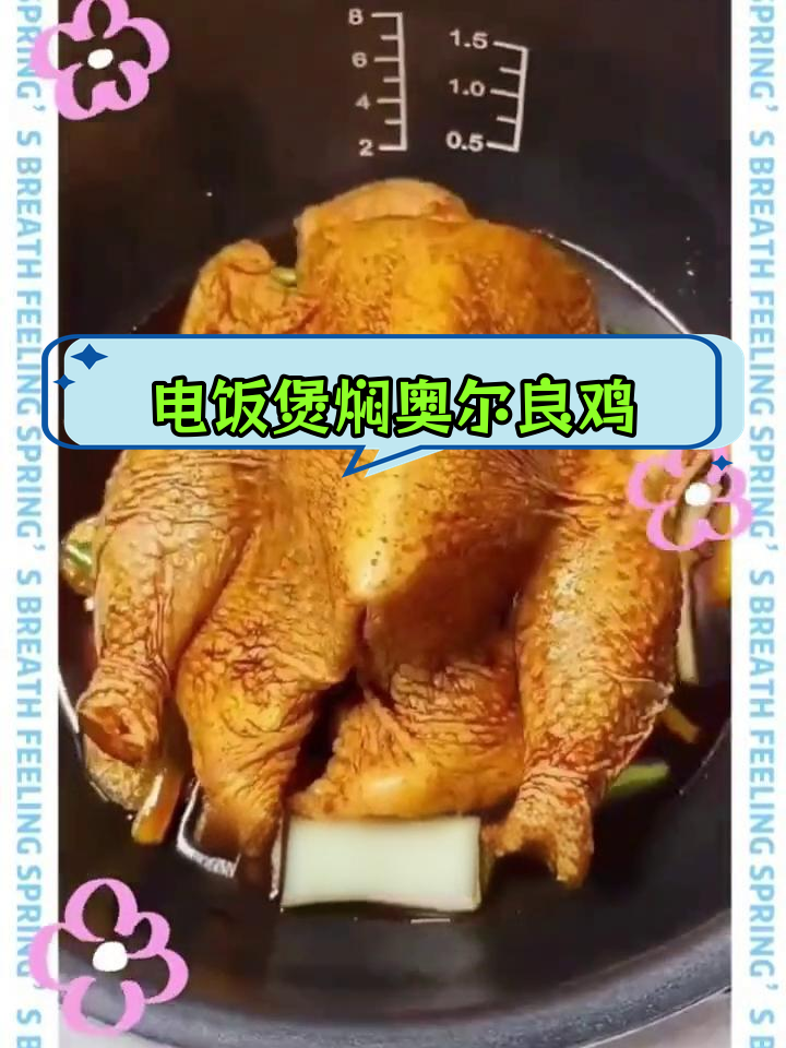 电饭锅也能做奥尔良鸡,简单又美味