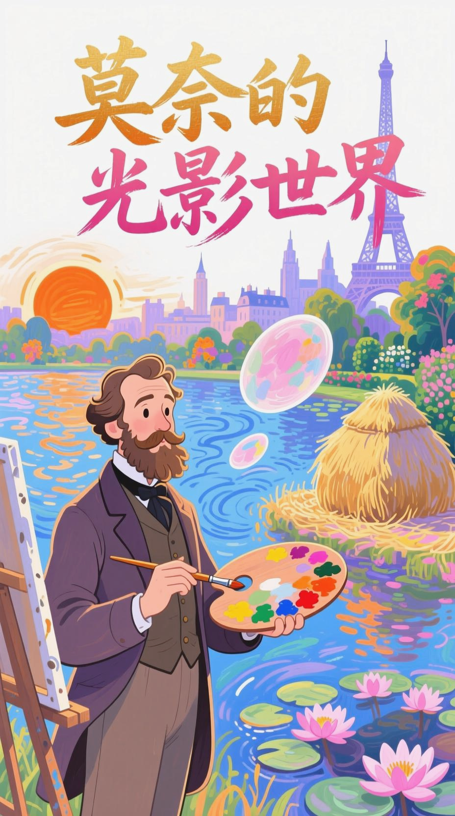 莫奈的艺术世界探索