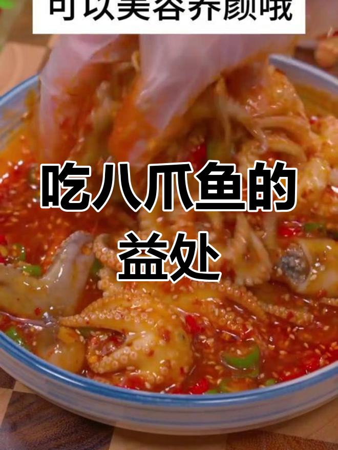 八爪鱼的营养价值与功效