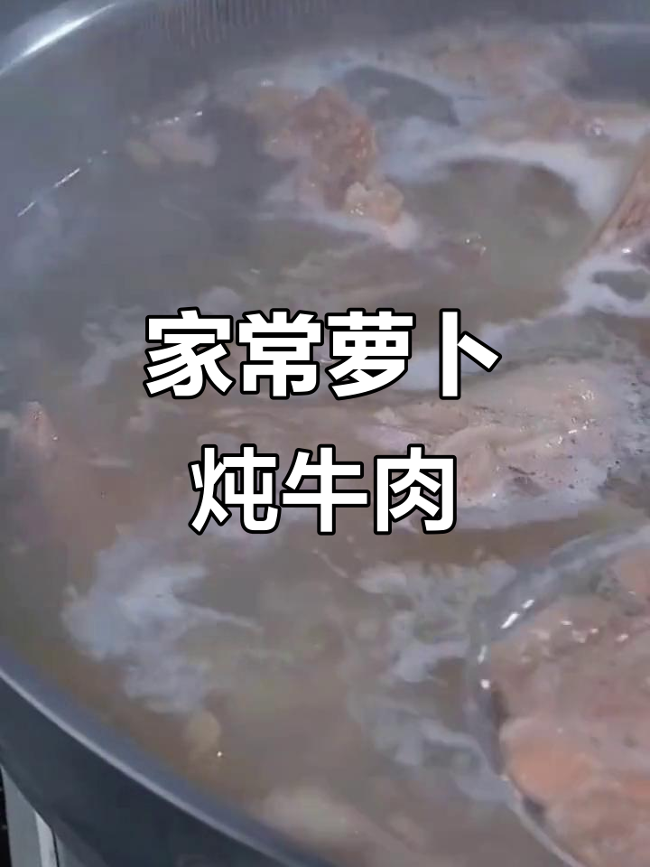 轻松炖出美味萝卜牛肉汤,家常做法超简单