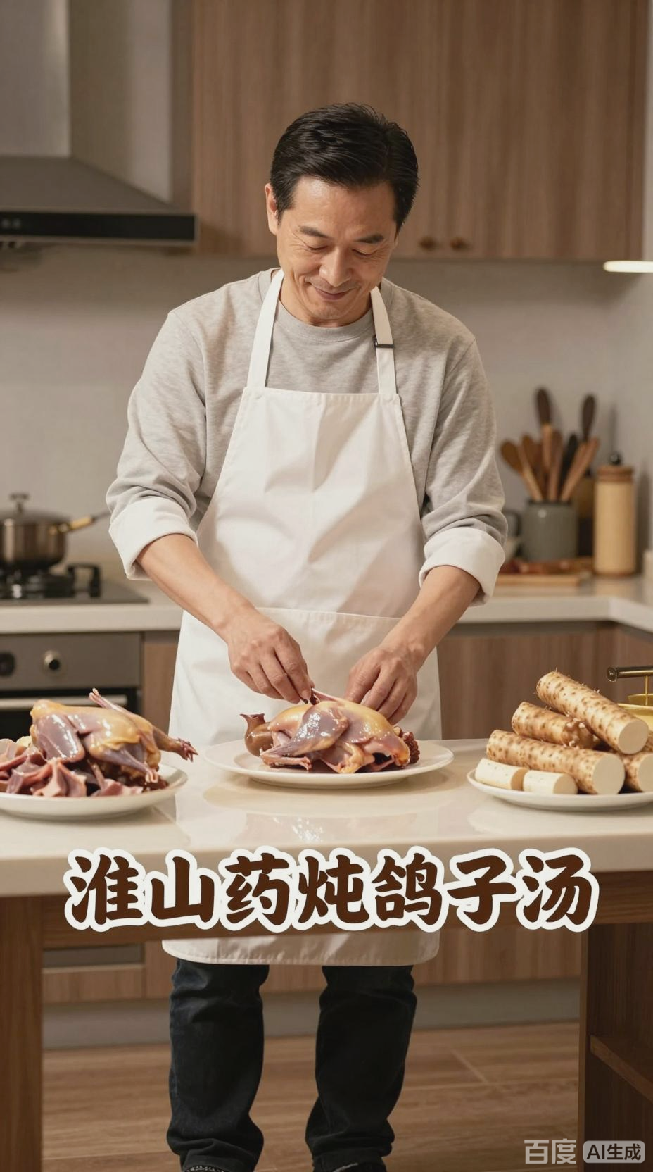 淮山药炖鸽子汤，原汁原味滋补佳品