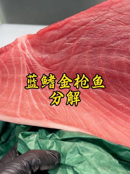 蓝鳍金枪鱼腹三分解