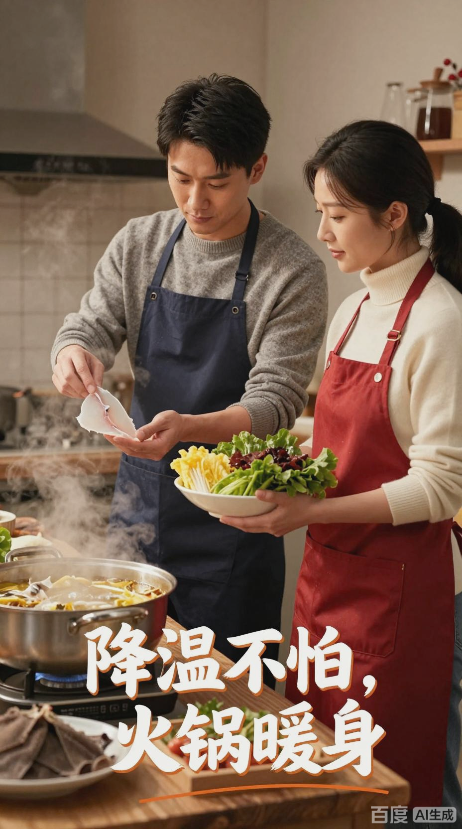 降温时节，酸菜鱼火锅暖人心