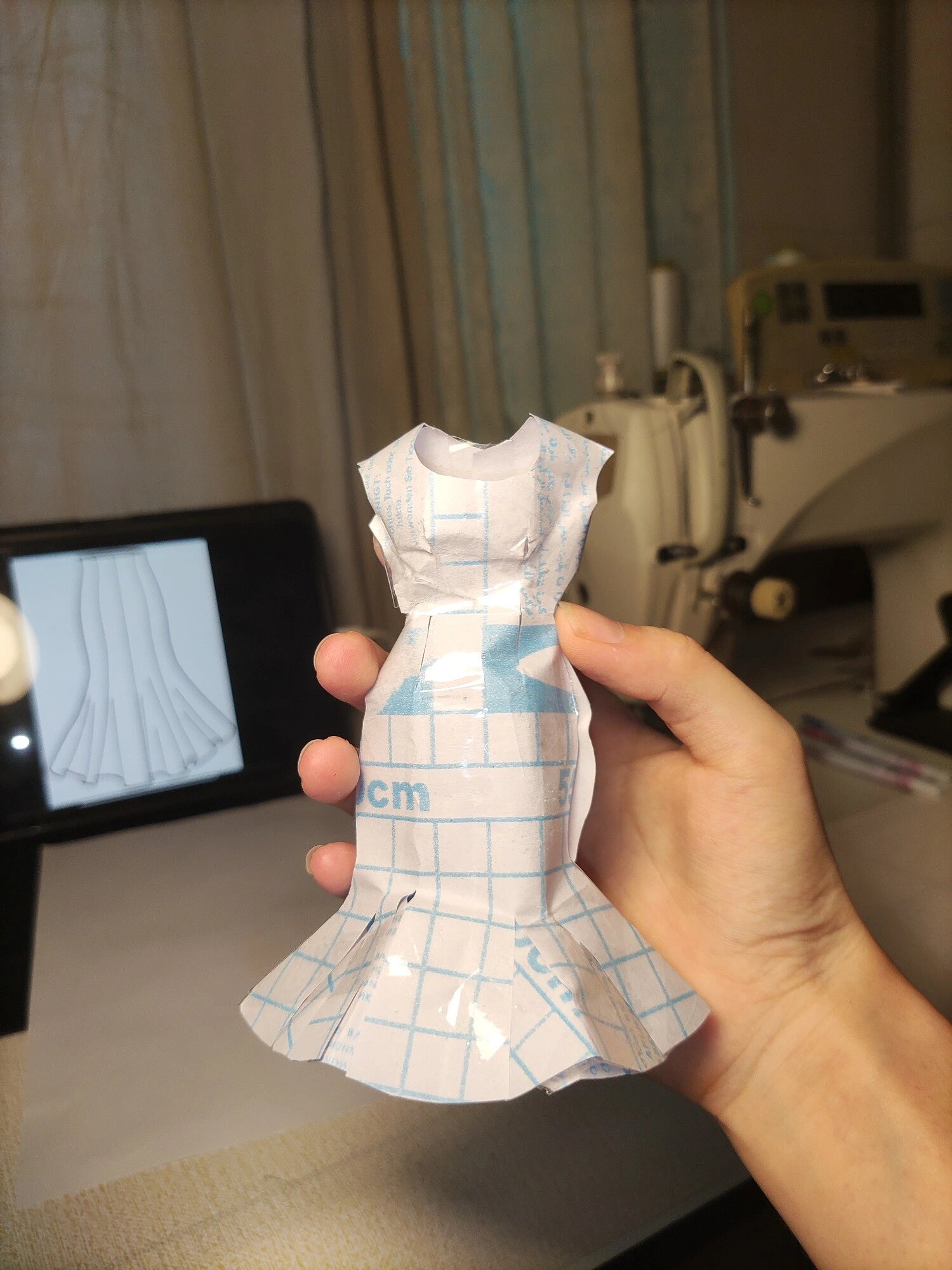 零基础学做衣服|2分钟搞懂步步生莲鱼尾裙