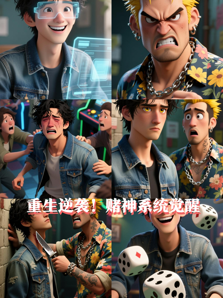 重生九零：游戏厅菜鸟靠赌神系统逆袭老千之王