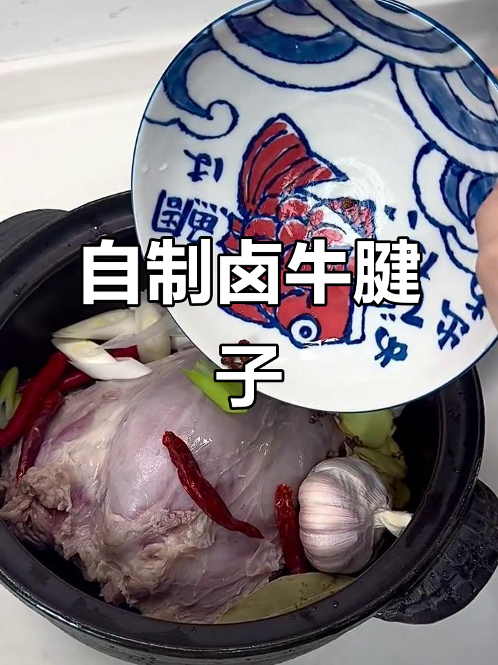 卤牛腱子,简单食材轻松做,小火慢炖出美味
