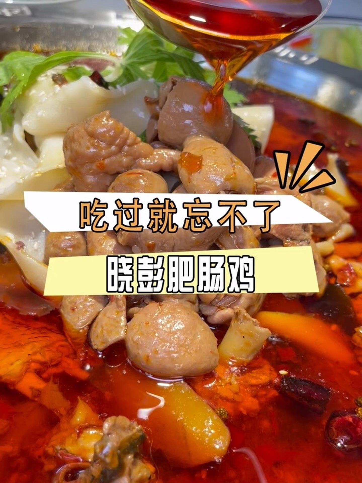 晓彭肥肠鸡,香辣为主,肥肠顺滑香辣可口,不妨来试一下,非常奈斯 抖音美食推荐官 抖音趣胃计