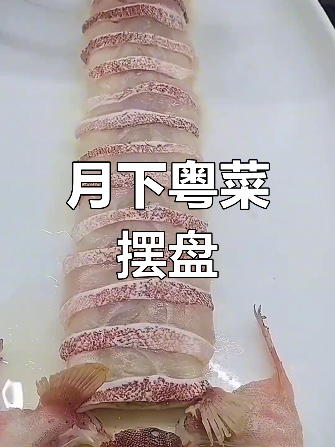 粤菜意境摆盘,明月映照下的美食艺术
