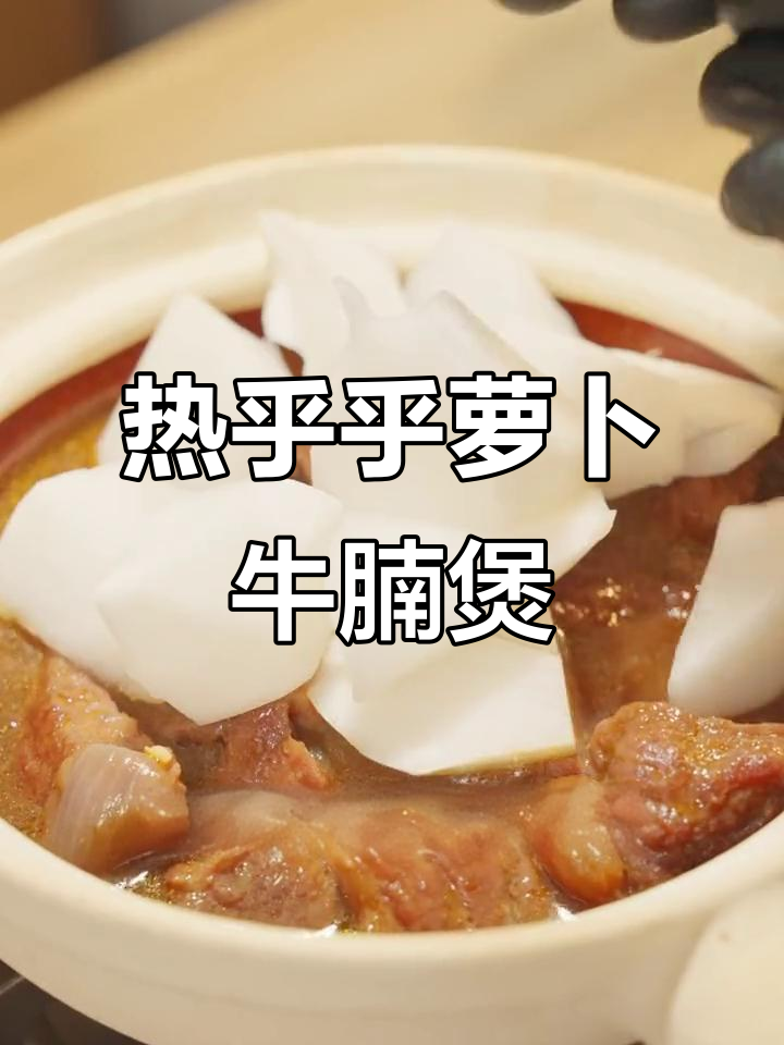 冬季暖心萝卜牛腩煲,香气扑鼻让人无法抗拒