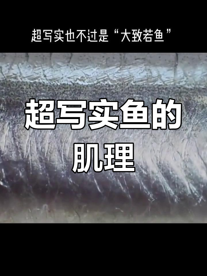 放大镜下的鱼，细节惊人！超写实油画挑战视觉极限