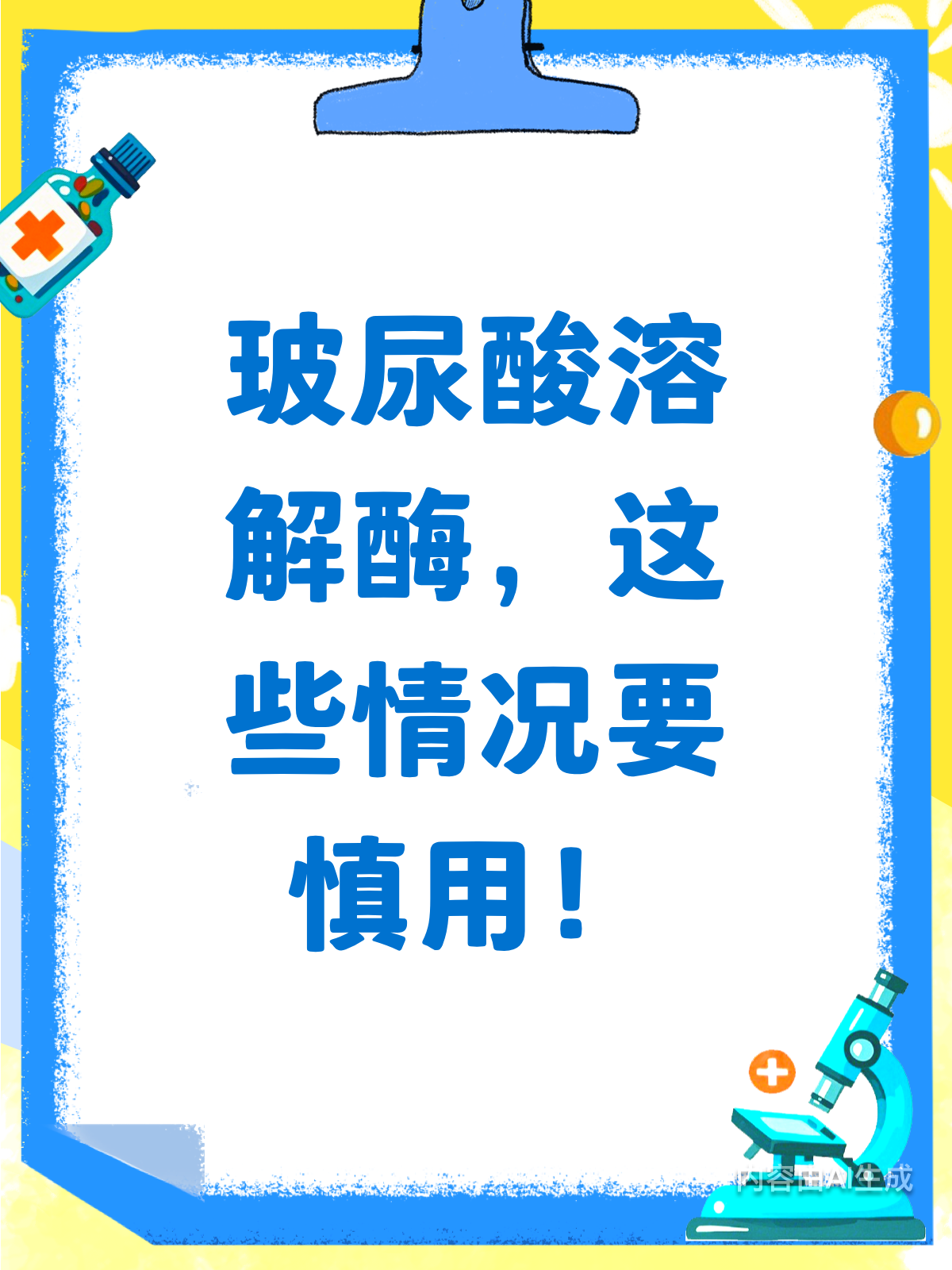 玻尿酸溶解酶,这些情况真的要慎用!