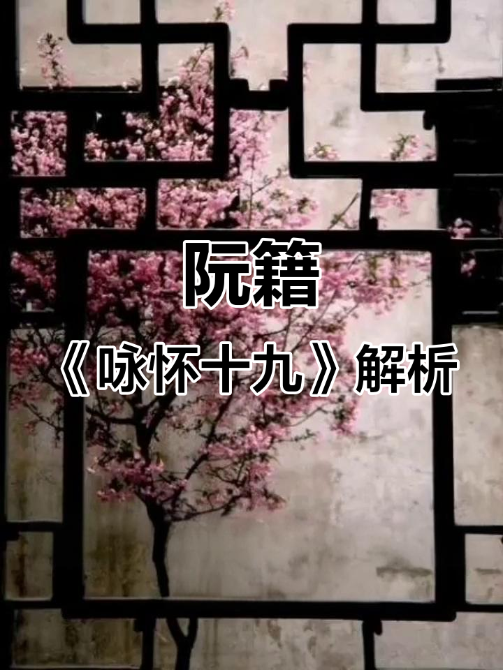 魏晋阮籍《咏怀八十二首》解读:佳人如光,五言感伤