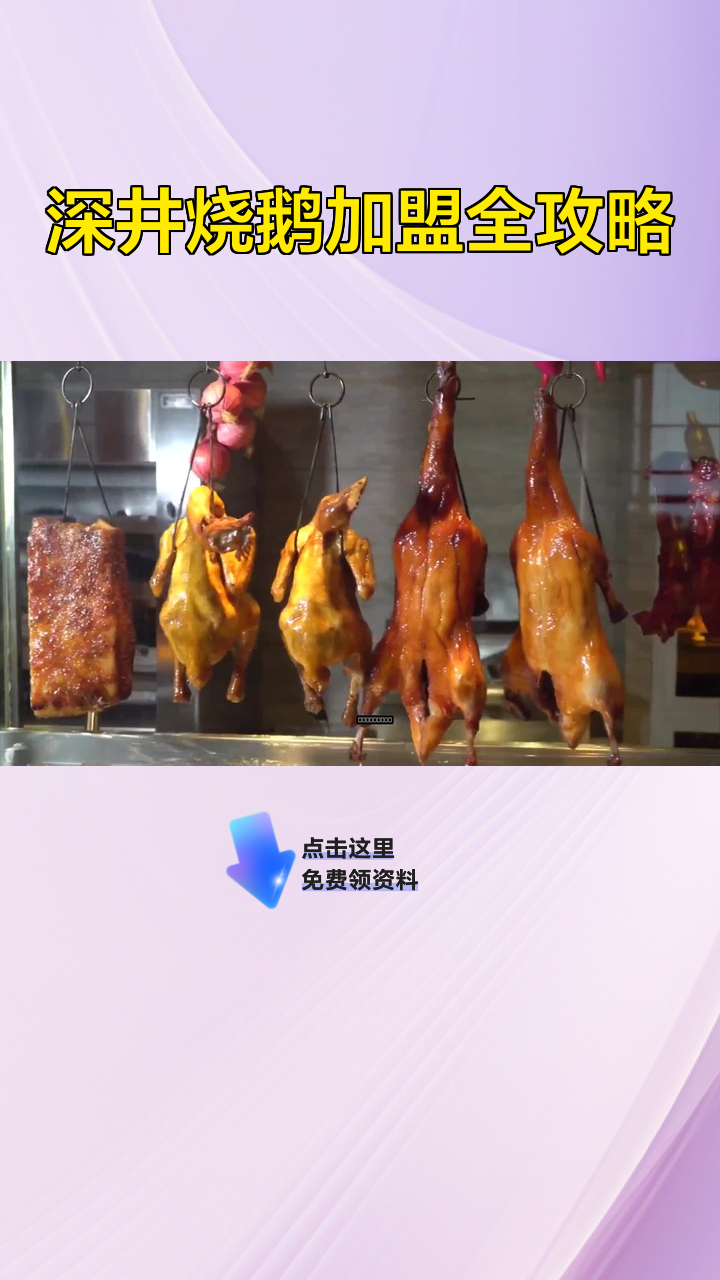 深井烧鹅加盟全攻略