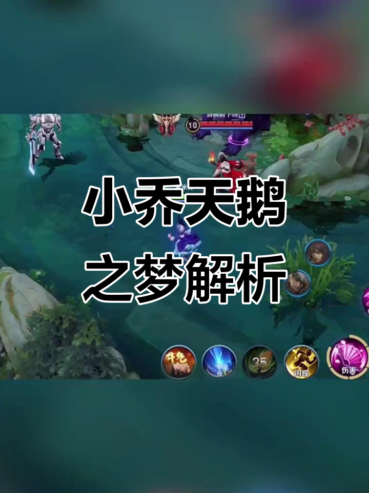 王者荣耀小乔天鹅之梦,能看懂的都是王者!