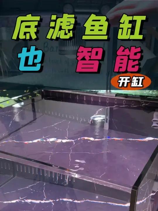 底滤鱼缸，可以智能把控了，懒人把鱼养好不是梦了！