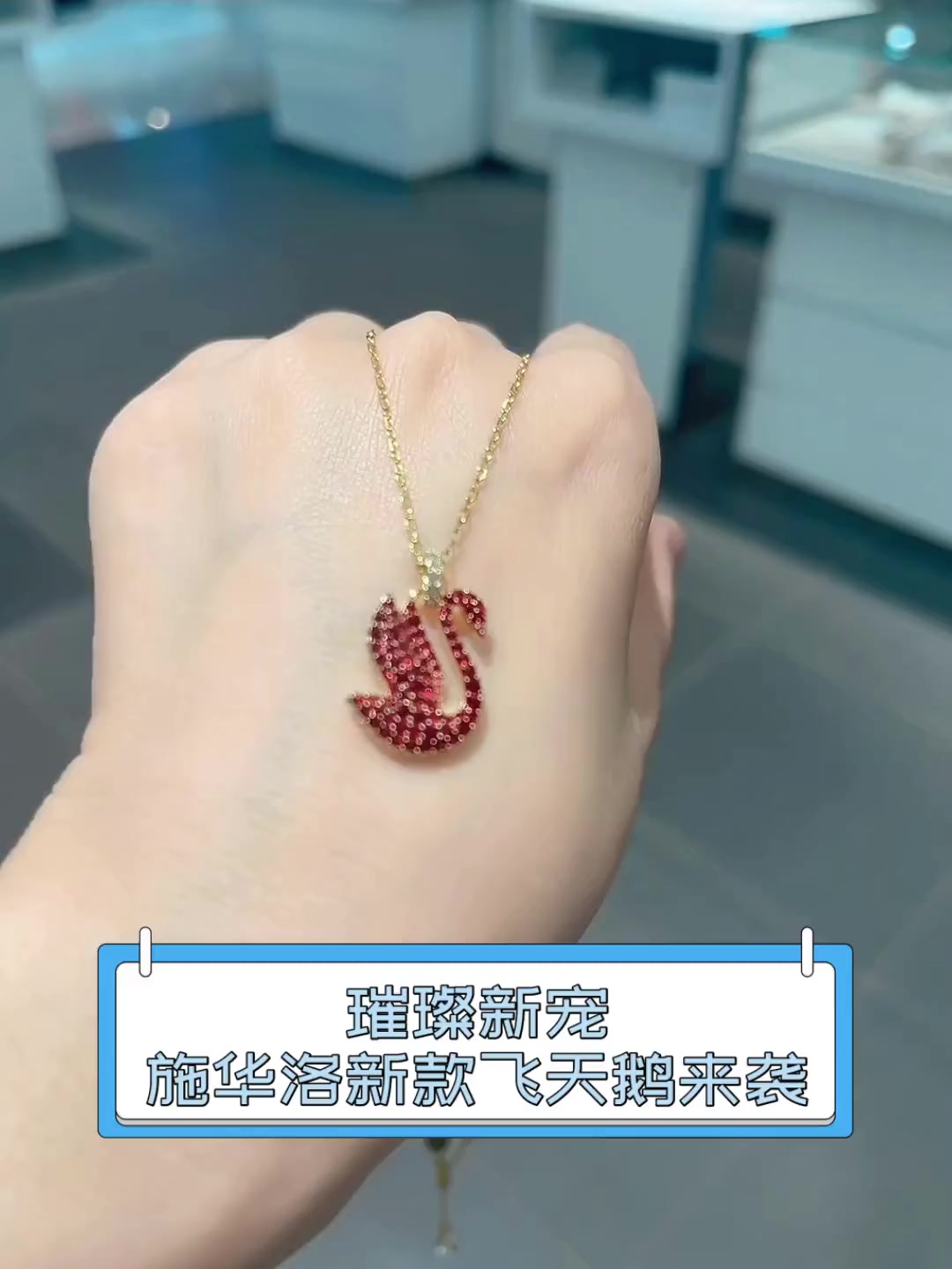 璀璨新宠,施华洛新款飞天鹅来袭