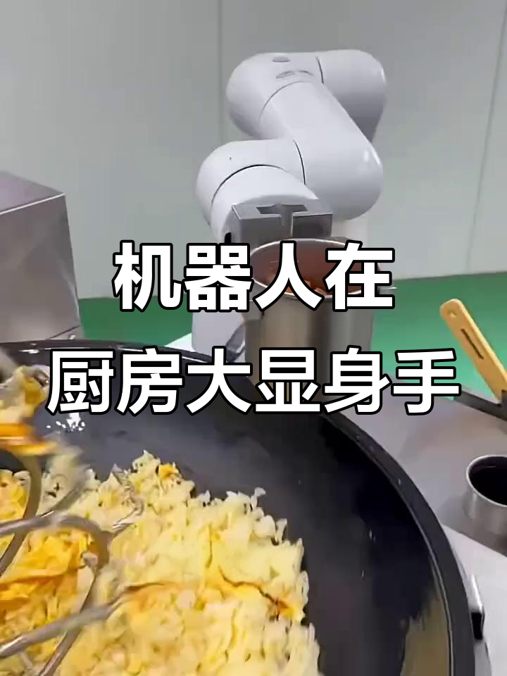 机器人炒饭惊艳,蛋炒饭也能自动化