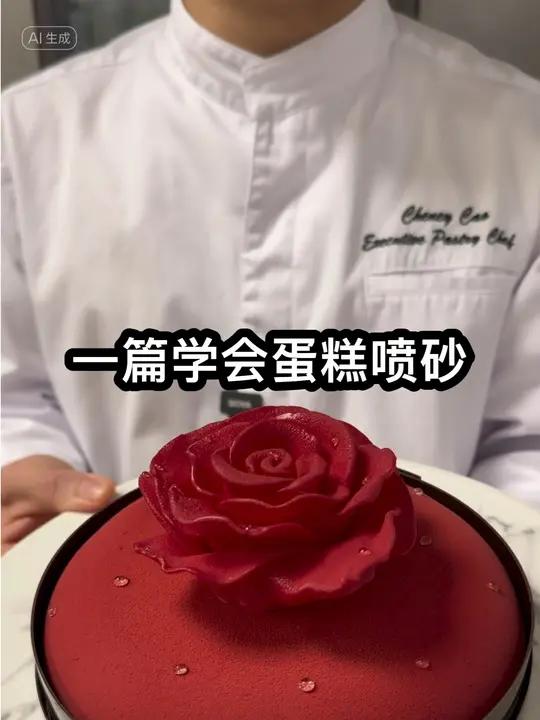 一篇学会蛋糕喷砂