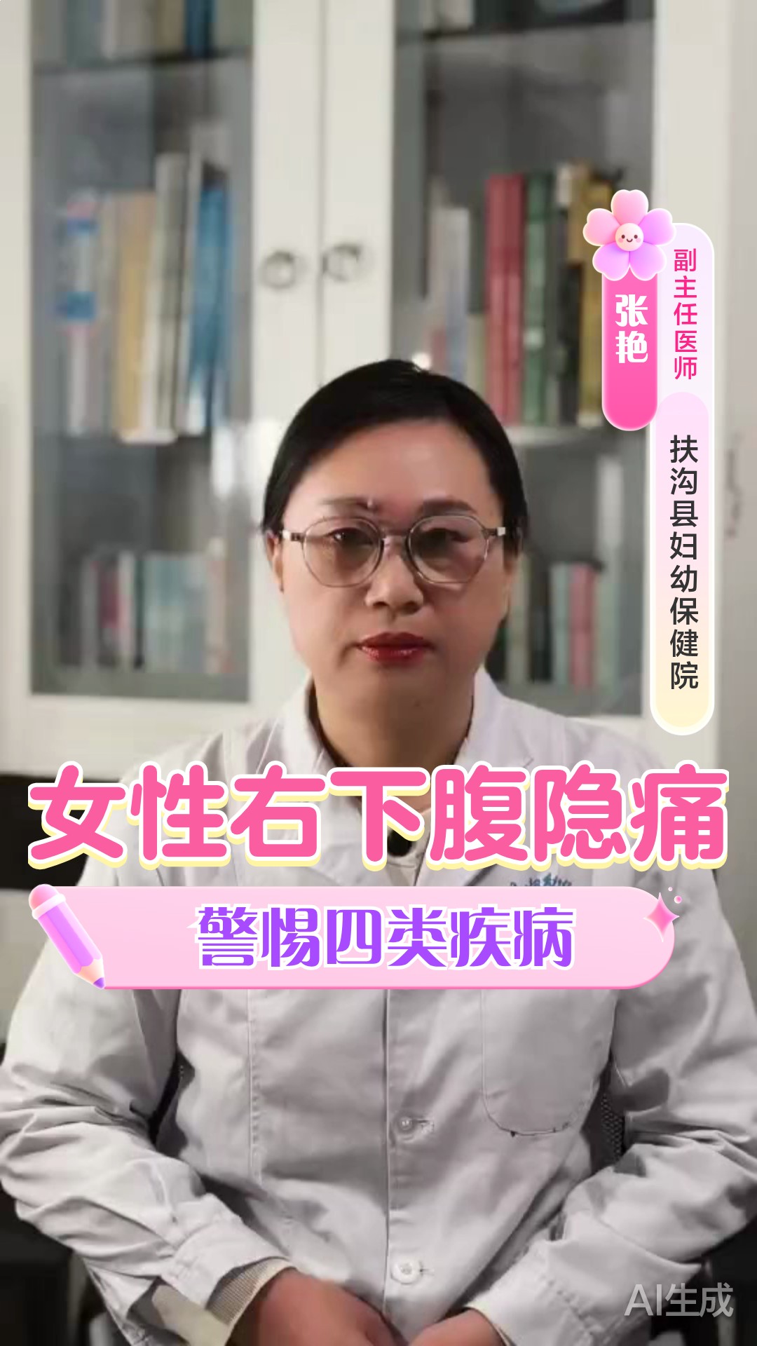 右边腹部下面隐隐作痛女性