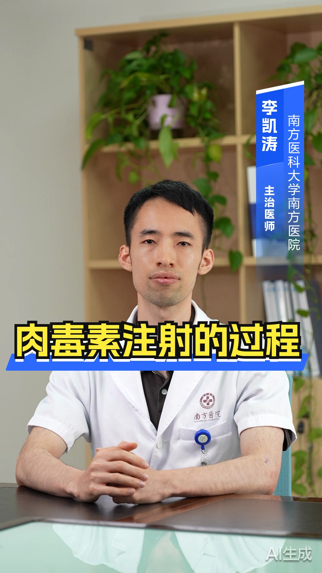 肉毒素注射的过程