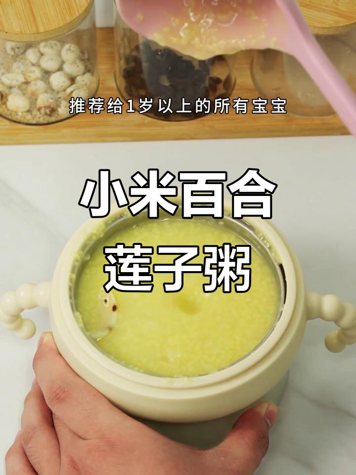 夏季宝宝内热必备,小米百合莲子粥来啦!